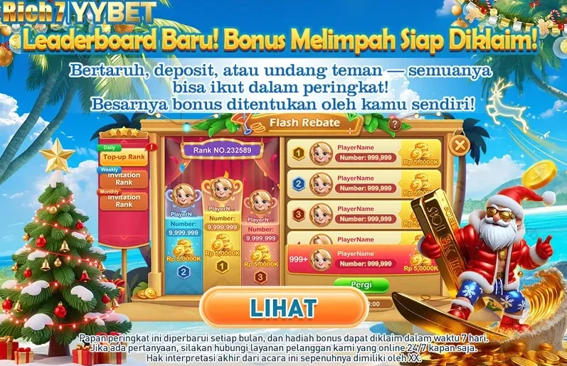 Leaderboard Baru! Bonus Melimpah Siap Diklaim!